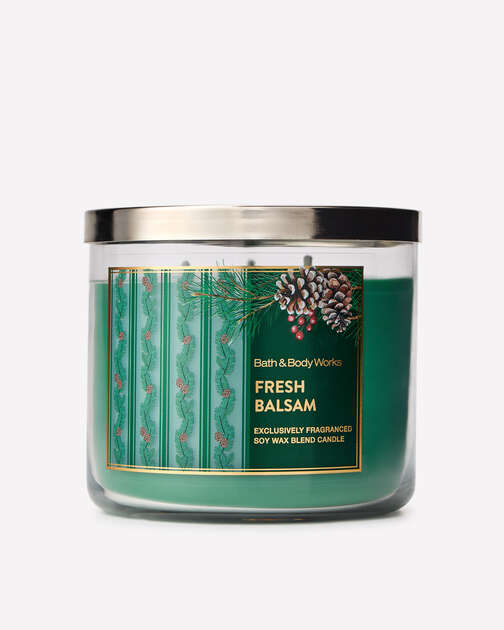 Fresh Balsam 3-Wick Candle