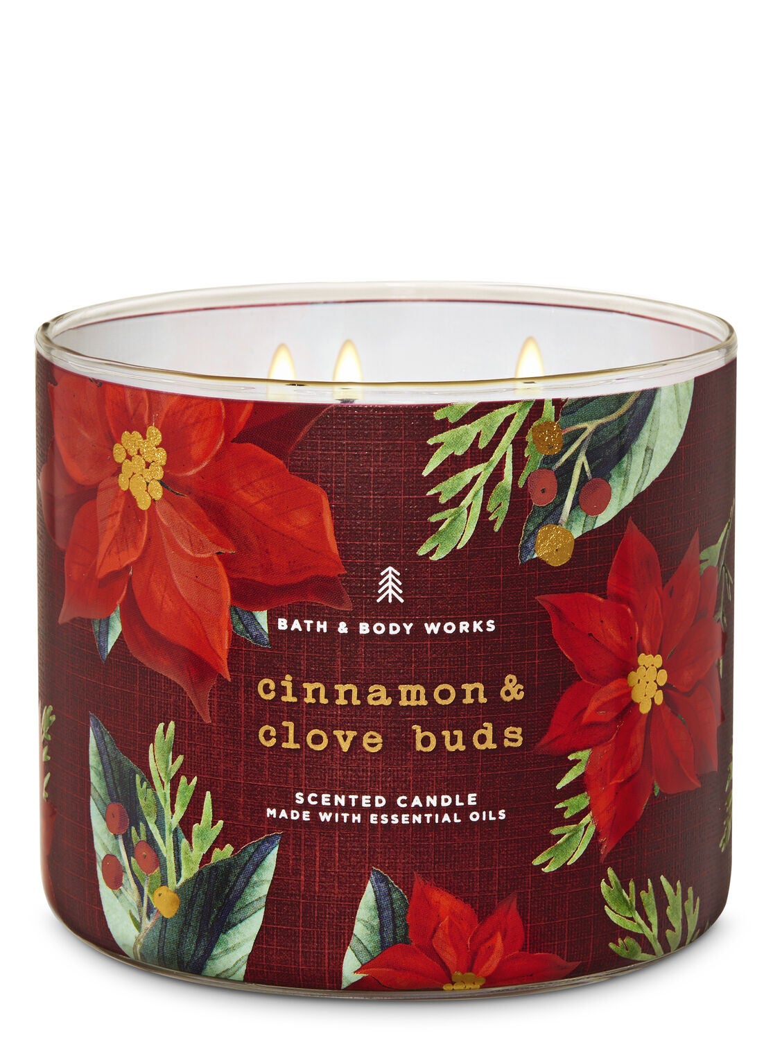 Cinnamon & Clove Buds 3-Wick Candle - Bath And Body Works