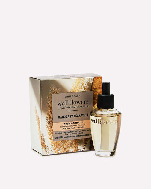 Mahogany Teakwood Wallflowers Refills 2-Pack