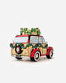 Holiday Car Light-Up Pedestal 3-Wick Candle Holder