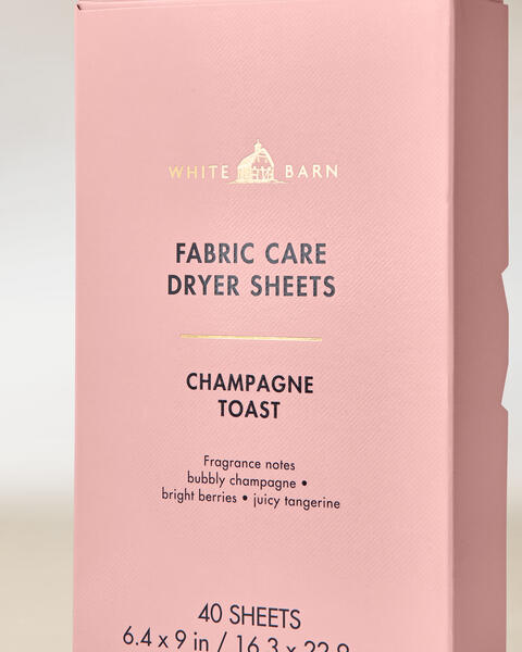 Champagne Toast Dryer Sheets