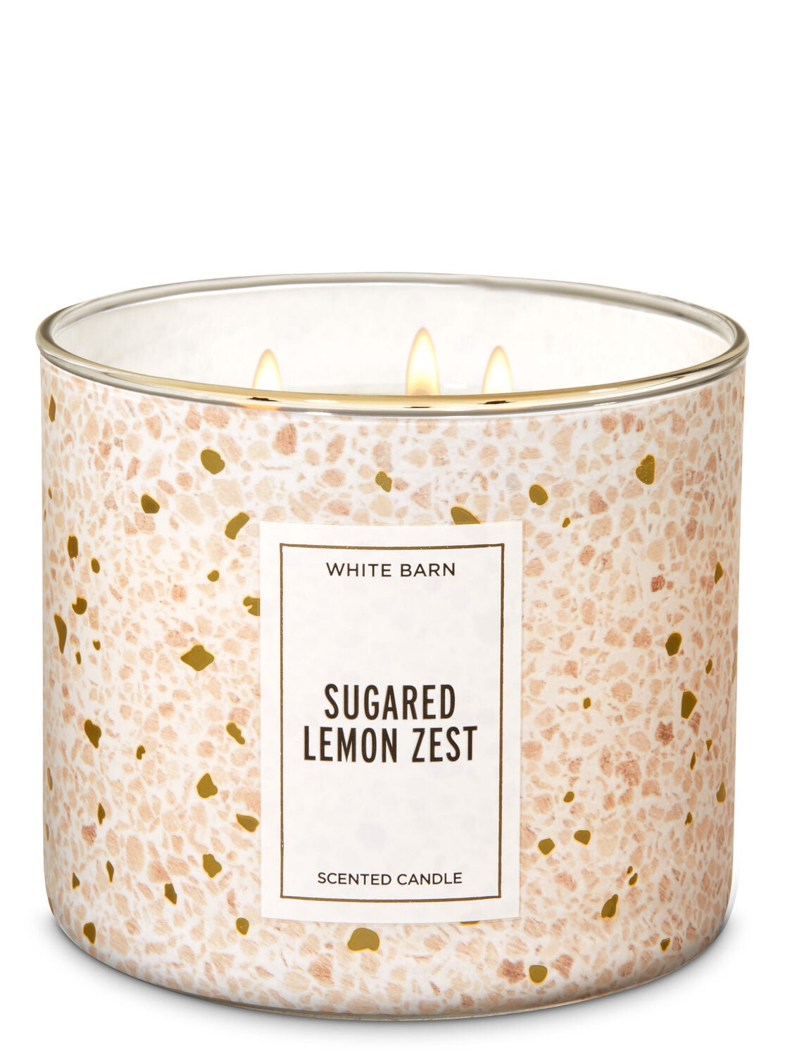 White Barn Sugared Lemon Zest 3-Wick Candle - Bath And Body Works
