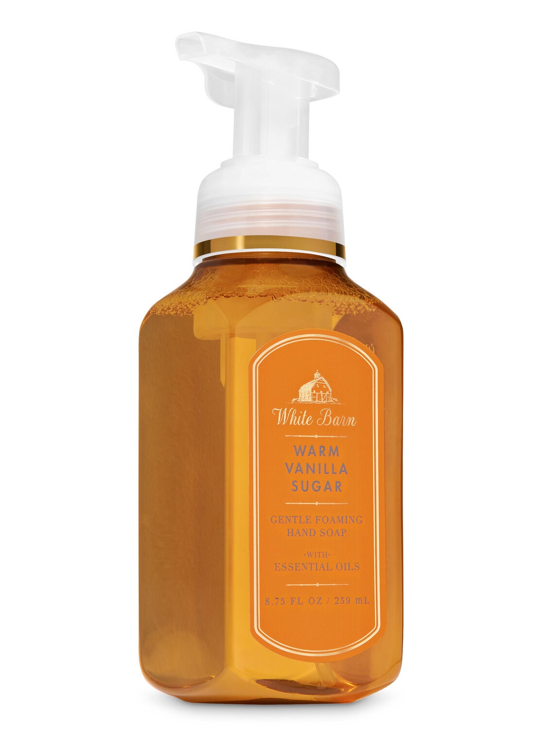 White Barn Warm Vanilla Sugar Gentle Foaming Hand Soap - Bath And Body Works