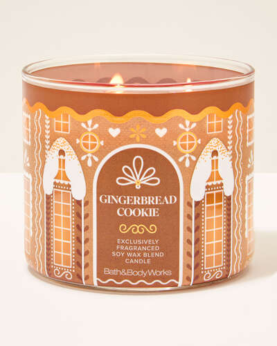Gingerbread Cookie 3-Wick Candle