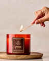 Fireside & Leaves 3-Wick Candle