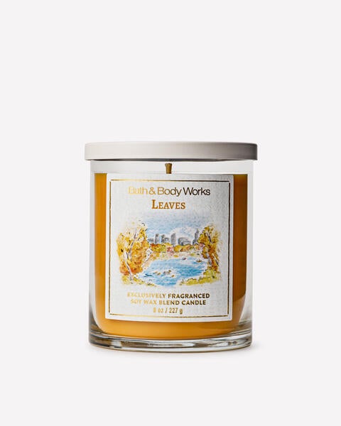 Leaves Single Wick Candle