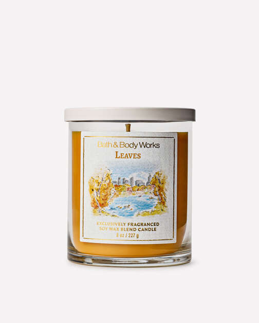 Leaves Single Wick Candle
