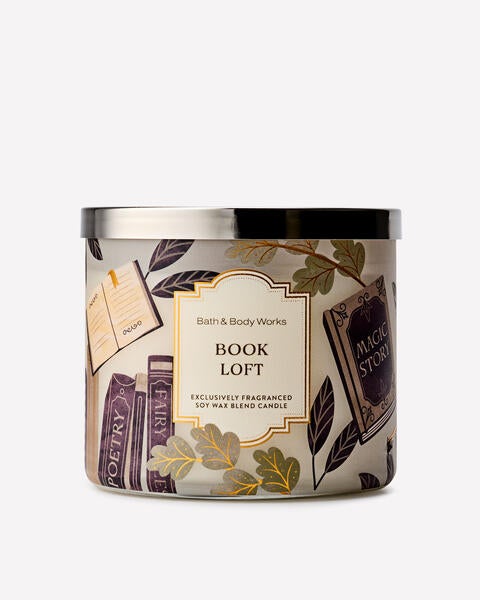 Book Loft 3-Wick Candle