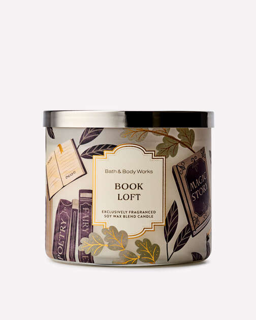 Book Loft 3-Wick Candle
