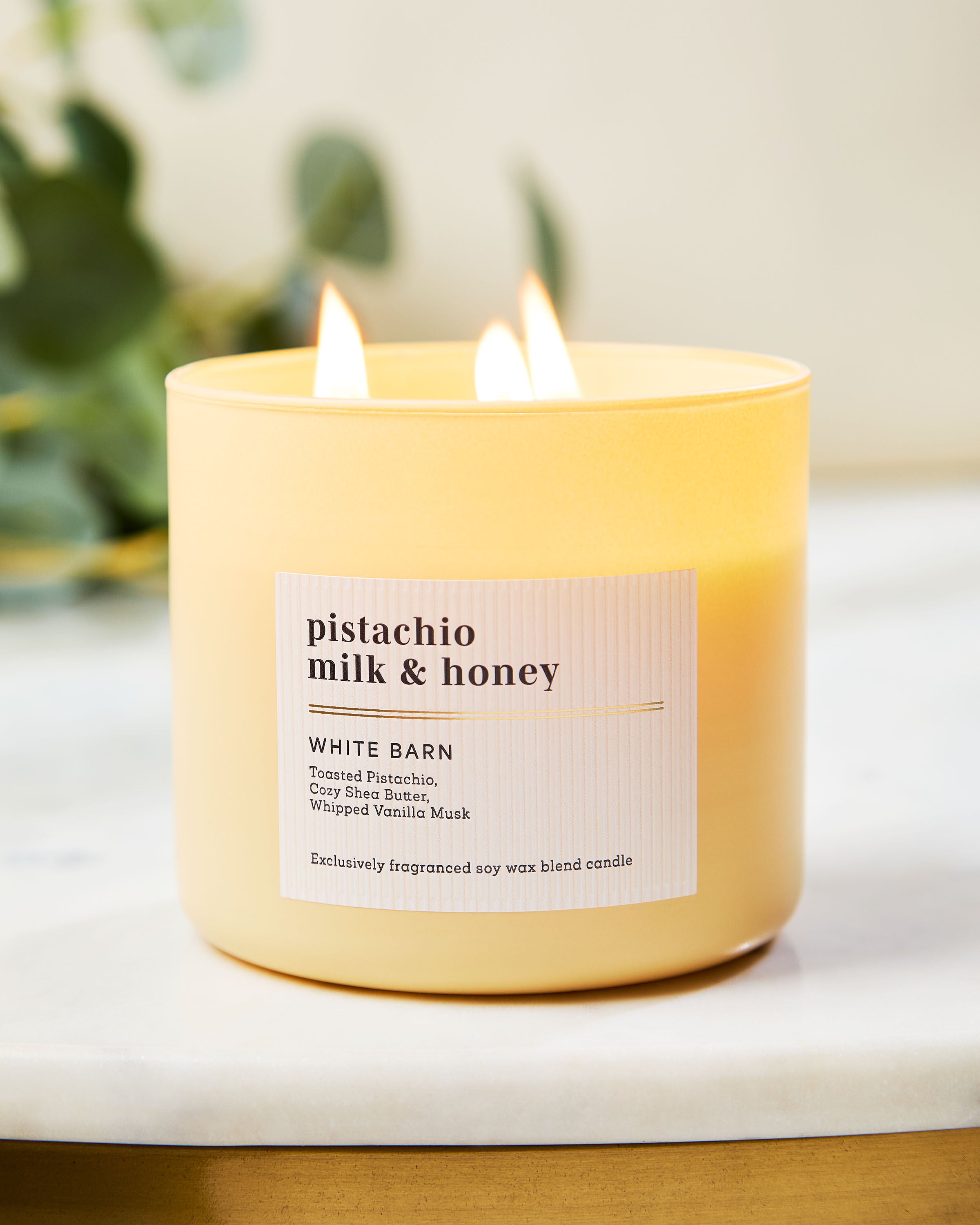 White Barn Pistachio Milk & Honey Candle