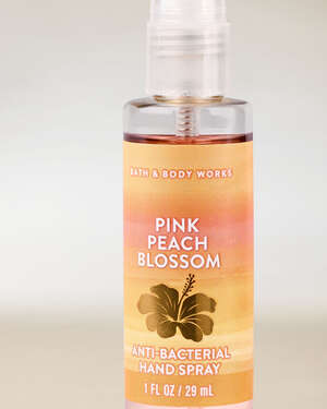 Pink Peach Blossom Hand Sanitizer Spray