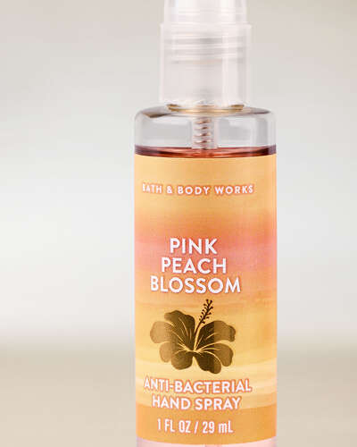 Pink Peach Blossom Hand Sanitizer Spray