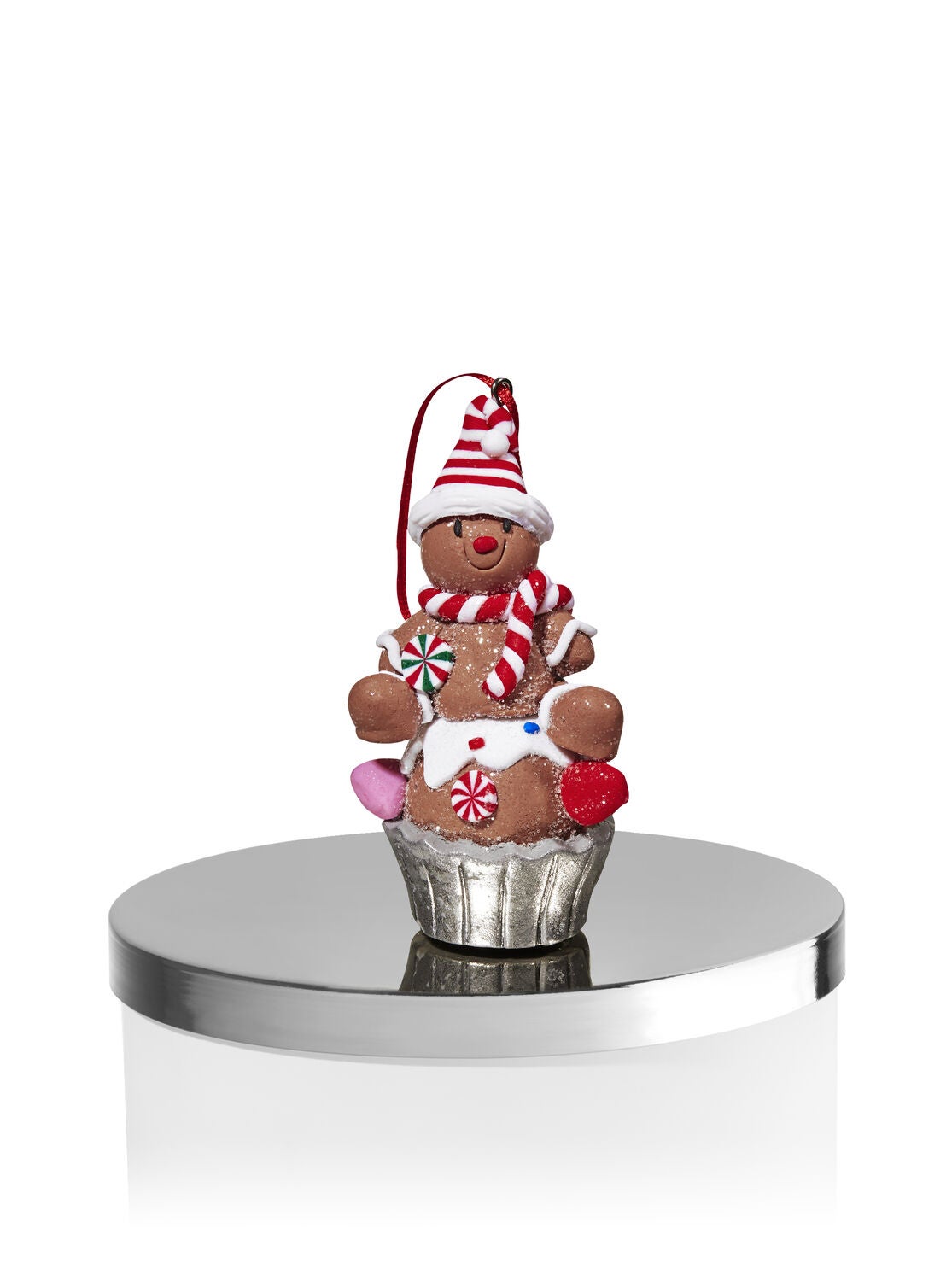 Gingerbread Man Cupcake 3-Wick Candle Magnet - Bath And Body Works