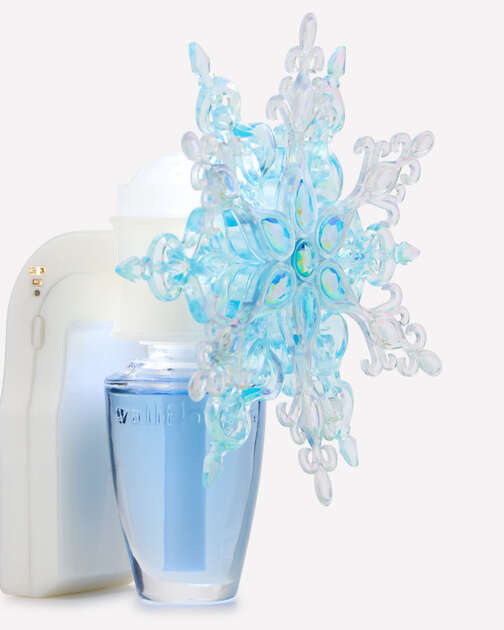 Iridescent Snowflake Scent Control&trade; Nightlight Wallflowers Fragrance Plug