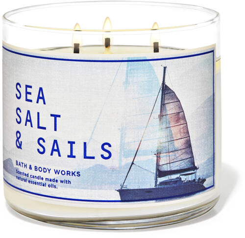 Sea Salt &amp; Sails 3-Wick Candle
