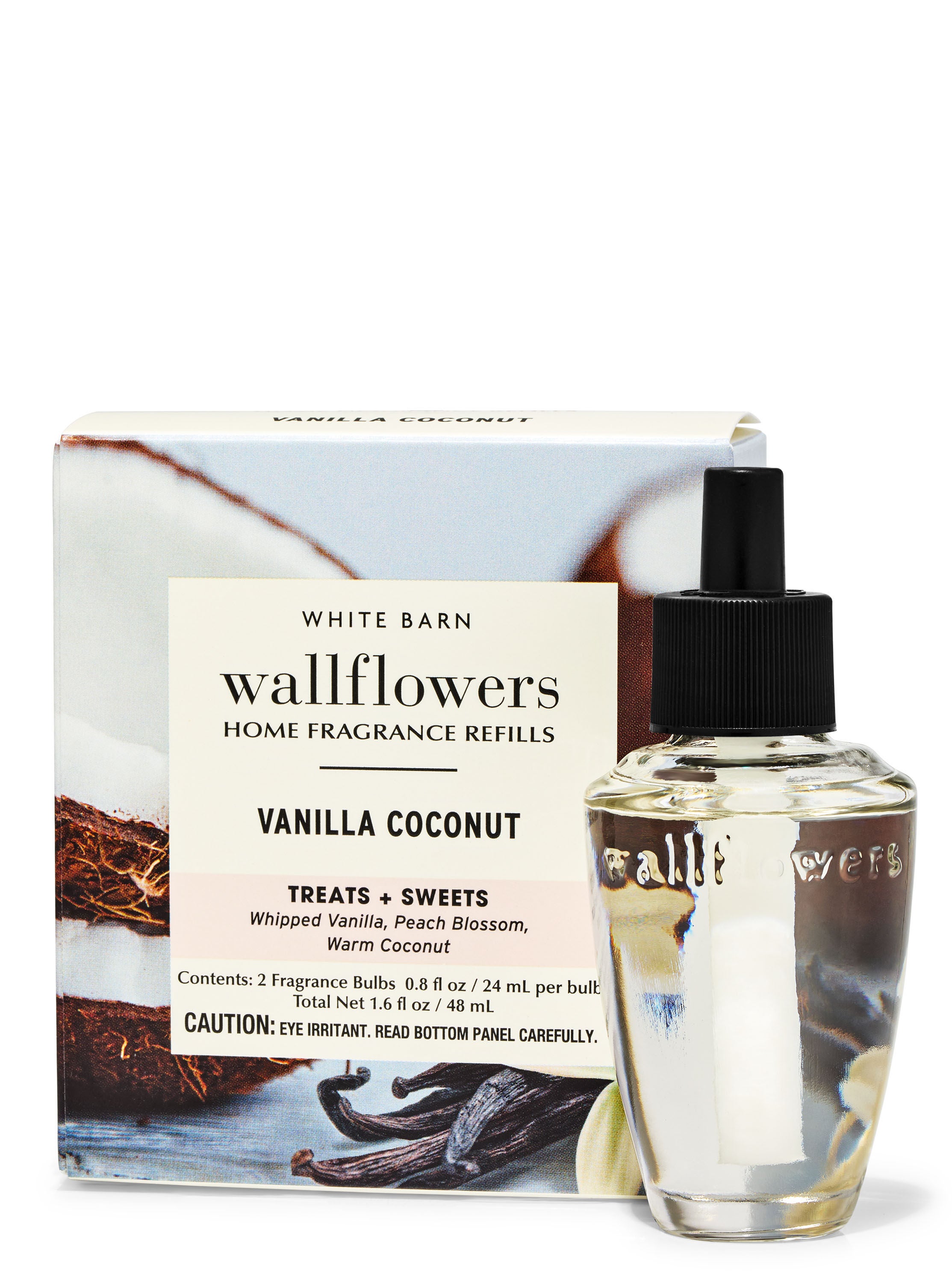 Vanilla Coconut Wallflowers Refills 2-Pack