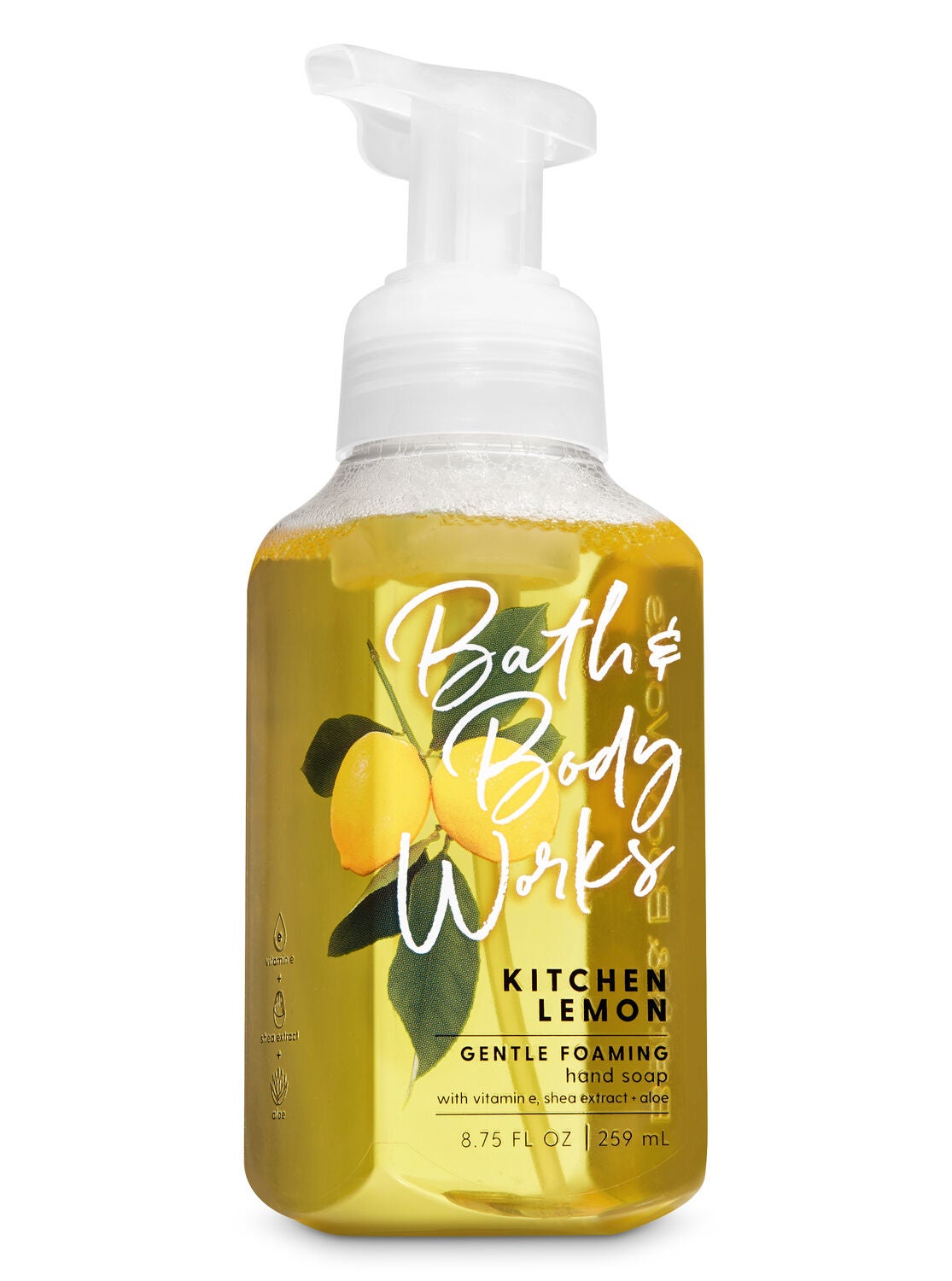 Kitchen Lemon Gentle Foaming Hand Soap Bath Body Works