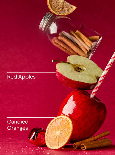 Winter Candy Apple 3-Wick Candle