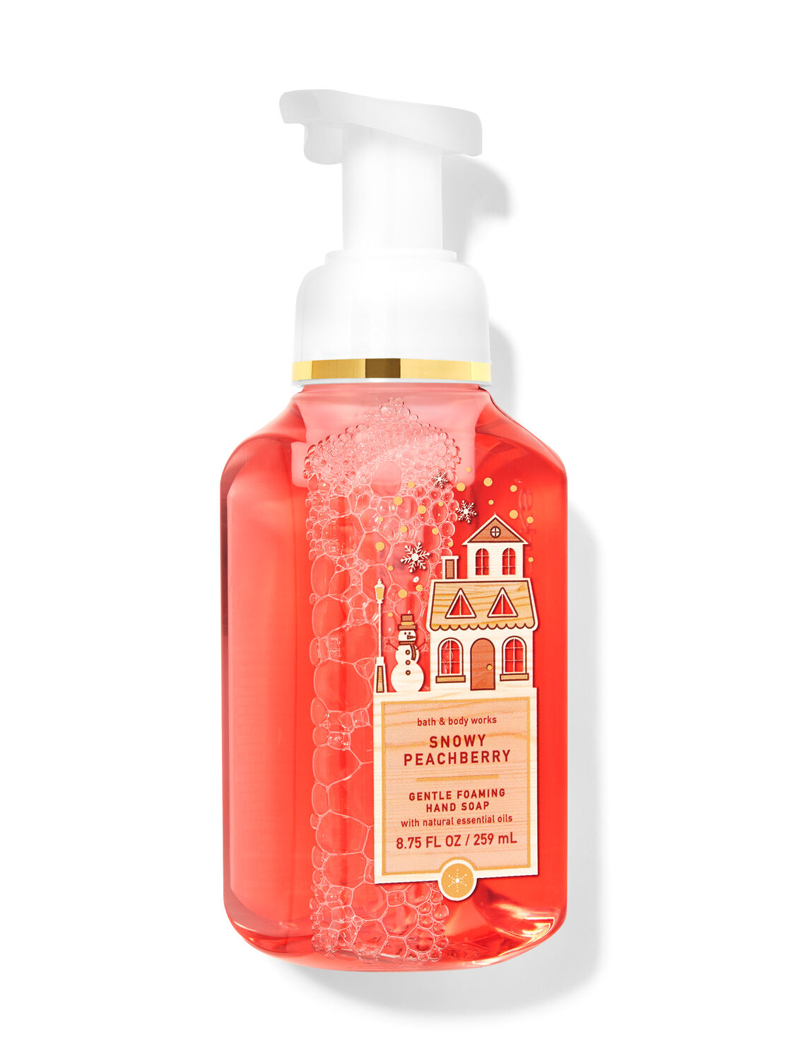 Snowy Peach Berry Gentle Foaming Hand Soap
