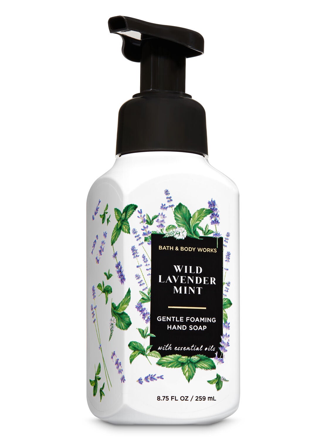 Wild Lavender Mint Gentle Foaming Hand Soap - Bath And Body Works