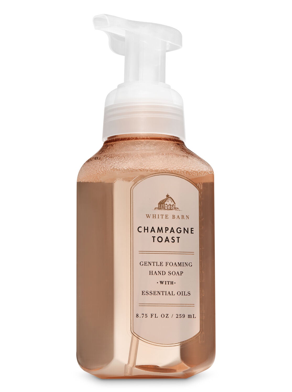 White Barn Champagne Toast Gentle Foaming Hand Soap - Bath And Body Works