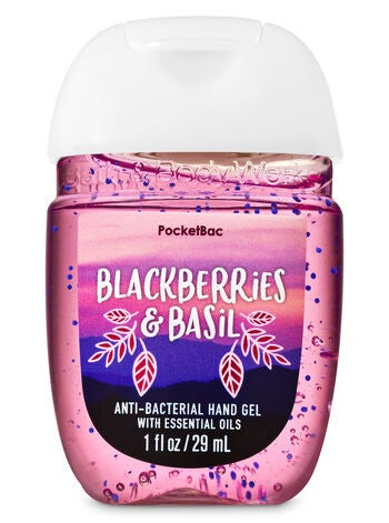 Blackberries & Basil PocketBac Hand Sanitizer Bath & Body Works