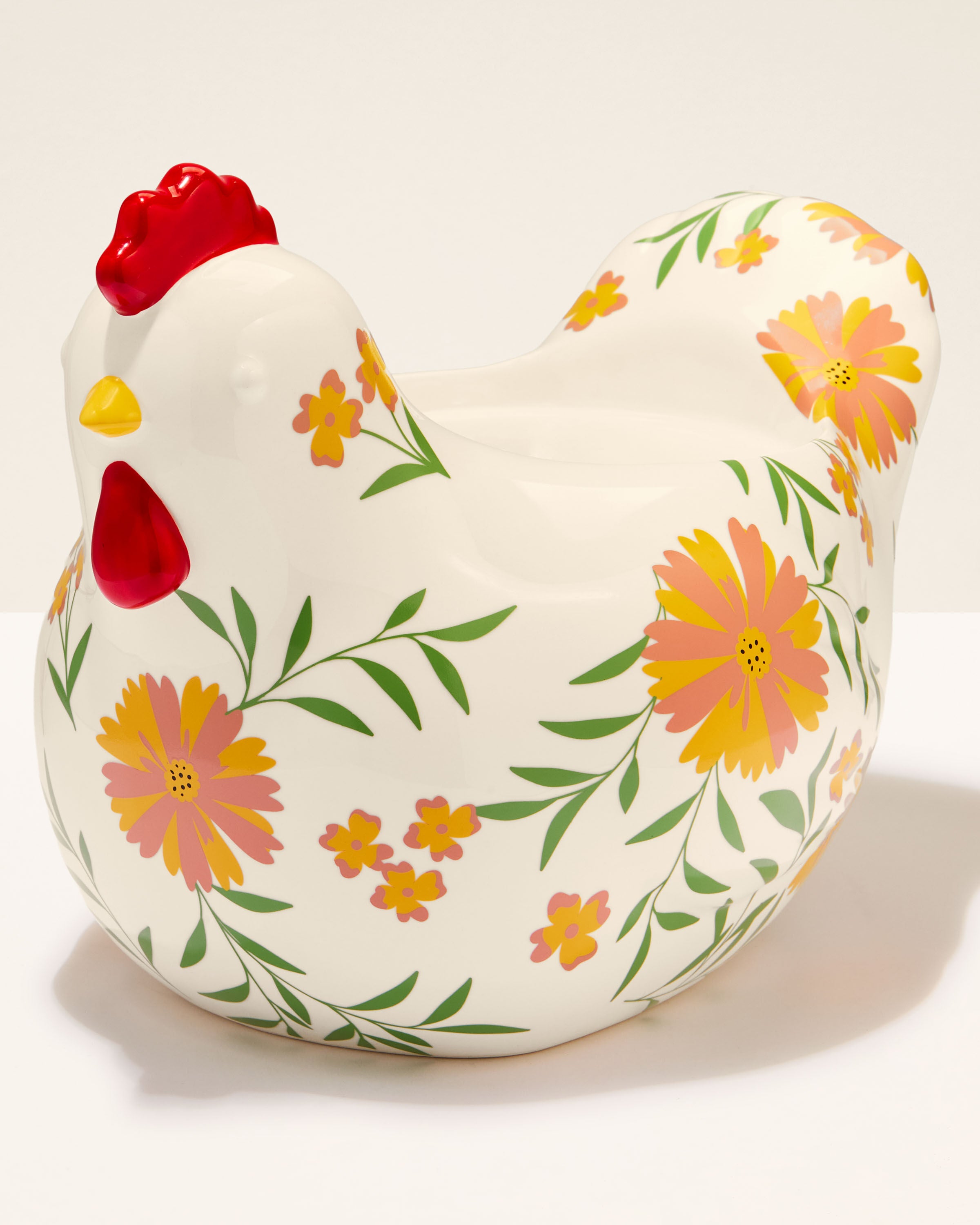 Floral Chicken Pedestal Candle Holder | Bath & Body Works