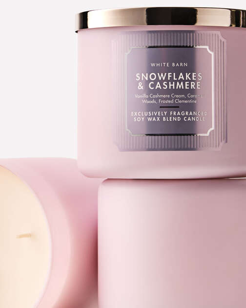Snowflakes & Cashmere 3-Wick Candle