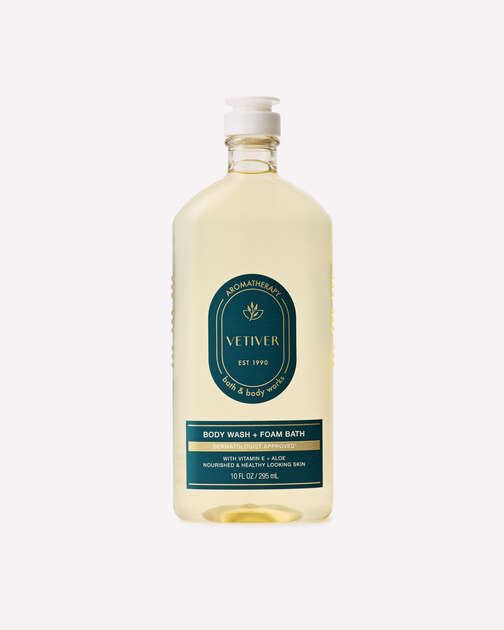 Vetiver Body Wash & Foam Bath