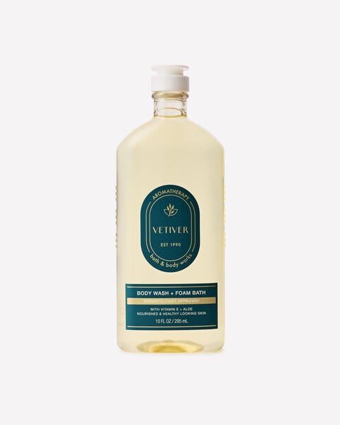 Vetiver Body Wash & Foam Bath