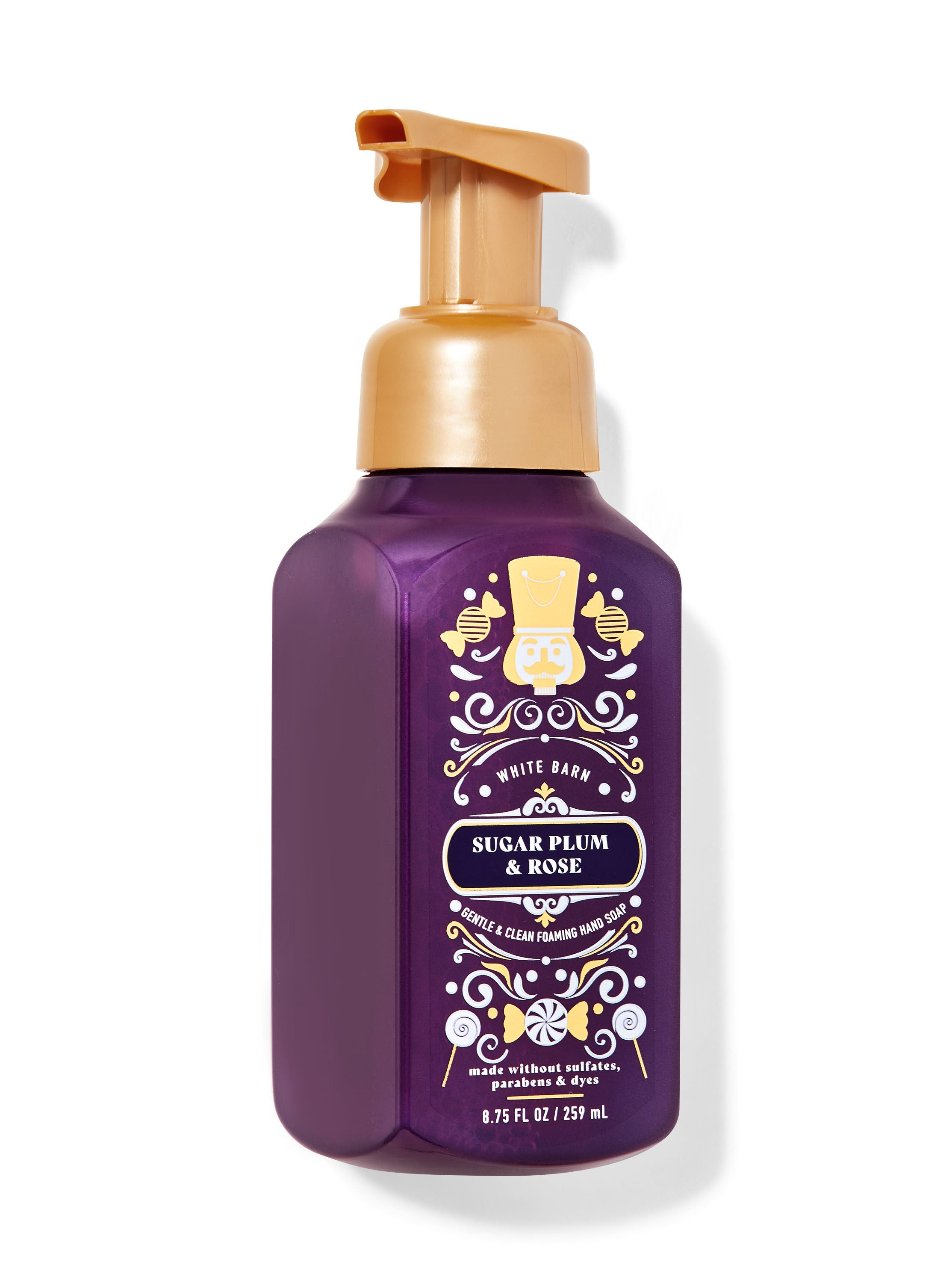 Sugar Plum & Rose Gentle & Clean Foaming Hand Soap