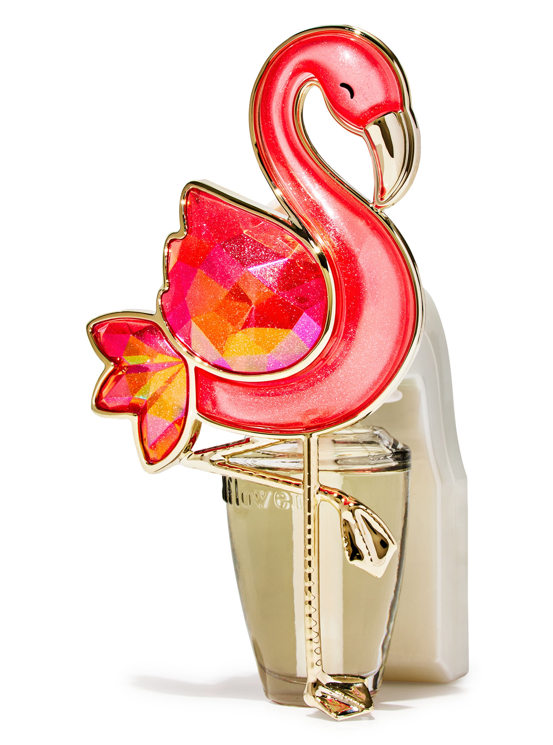 Faceted Flamingo Adjustable Wallflowers Scent Control&trade; Nightlight Fragrance Plug