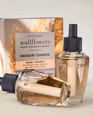 Mahogany Teakwood Wallflowers Refills 2-Pack