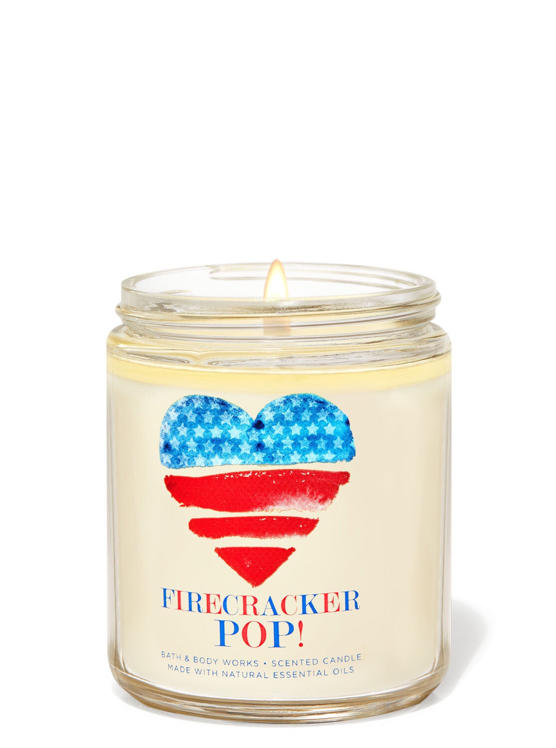 Firecracker Pop Single Wick Candle