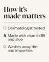 Lightly Fragranced With Lavendar & Sage Aloe & Vitamin B5