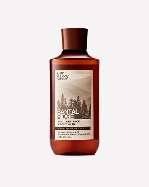 Santal Ridge 3-in-1 Hair, Face & Body Wash