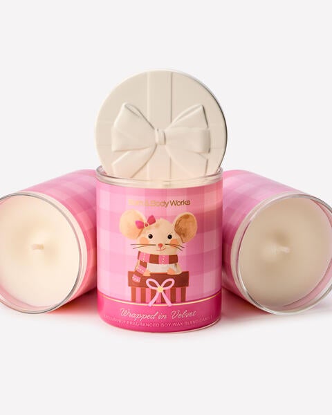 Wrapped in Velvet Signature Single Wick Candle