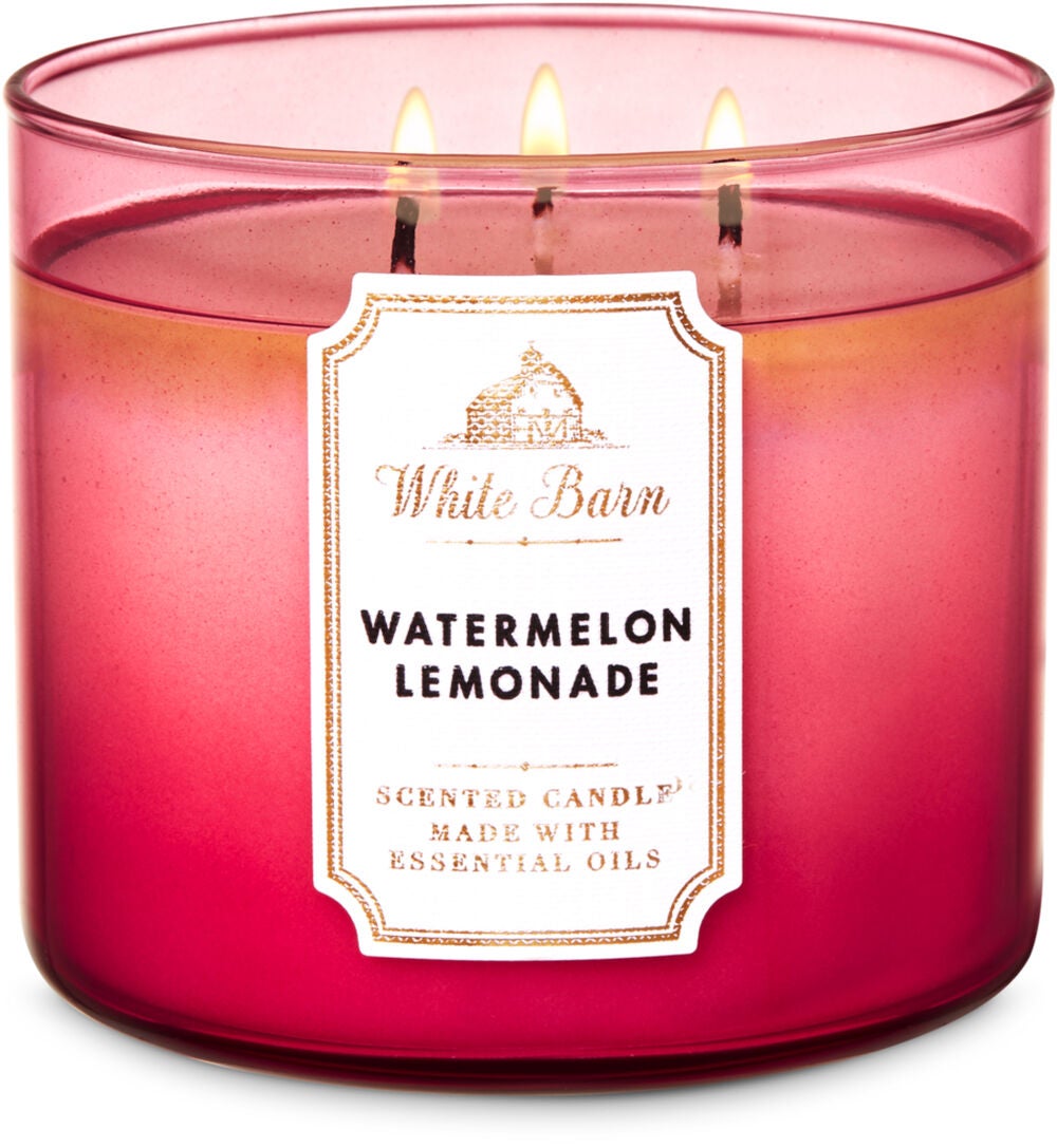 3 Wick Scented Candles Bath Body Works