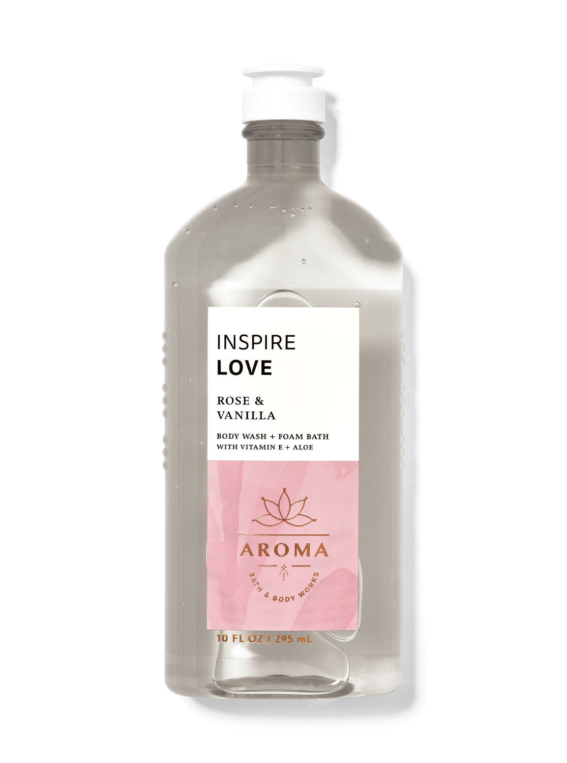 Rose Vanilla Body Wash and Foam Bath