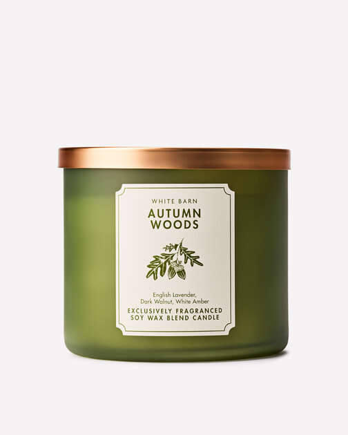 Autumn Woods 3-Wick Candle