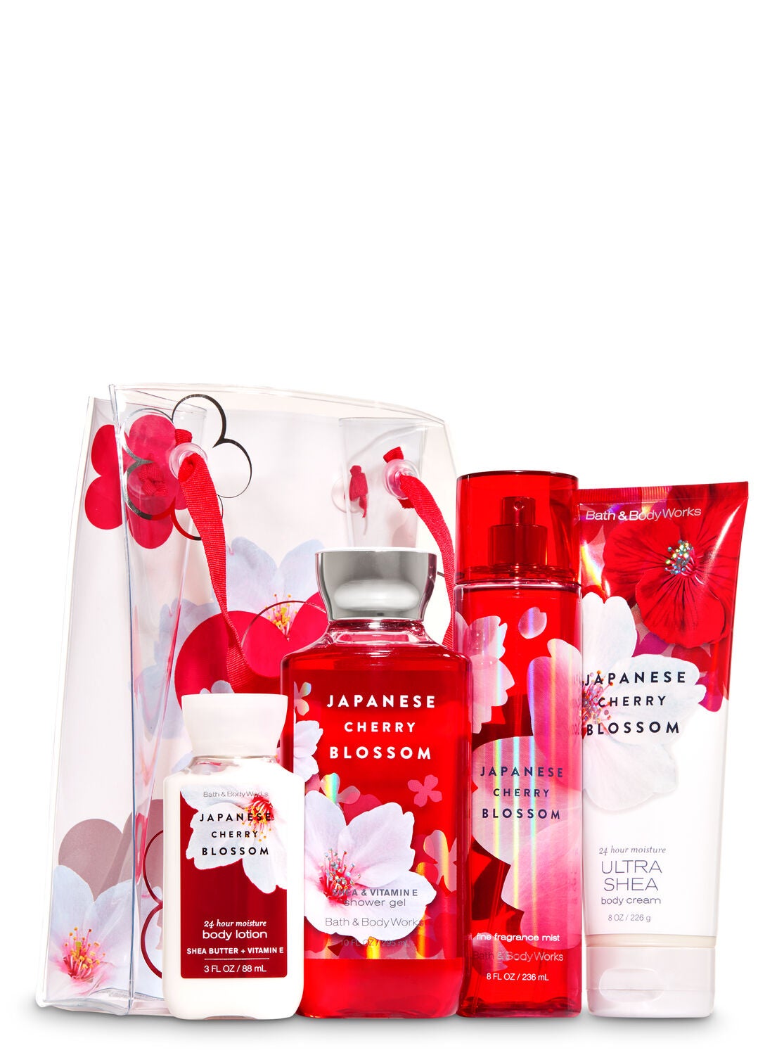 Japanese Cherry Blossom Flower Power Gift Set - Bath And Body Works