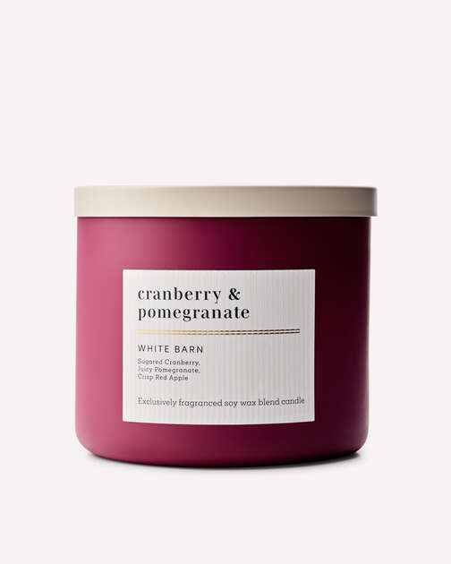 Cranberry & Pomegranate 3-Wick Candle