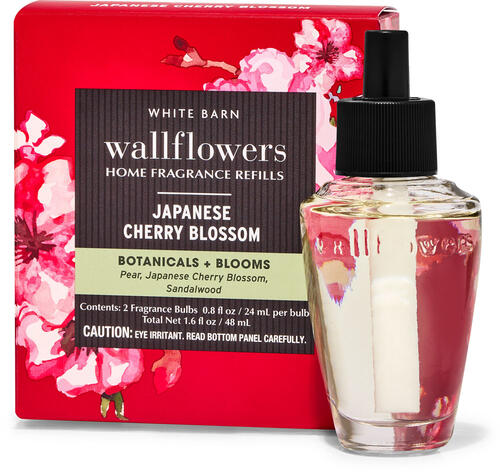 Japanese Cherry Blossom Wallflowers Refills 2-Pack