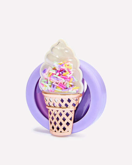 Soft Serve Cone with Sprinkles Car Fragrance Holder