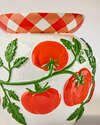 Tomato Vine Pedestal 3-Wick Candle Holder