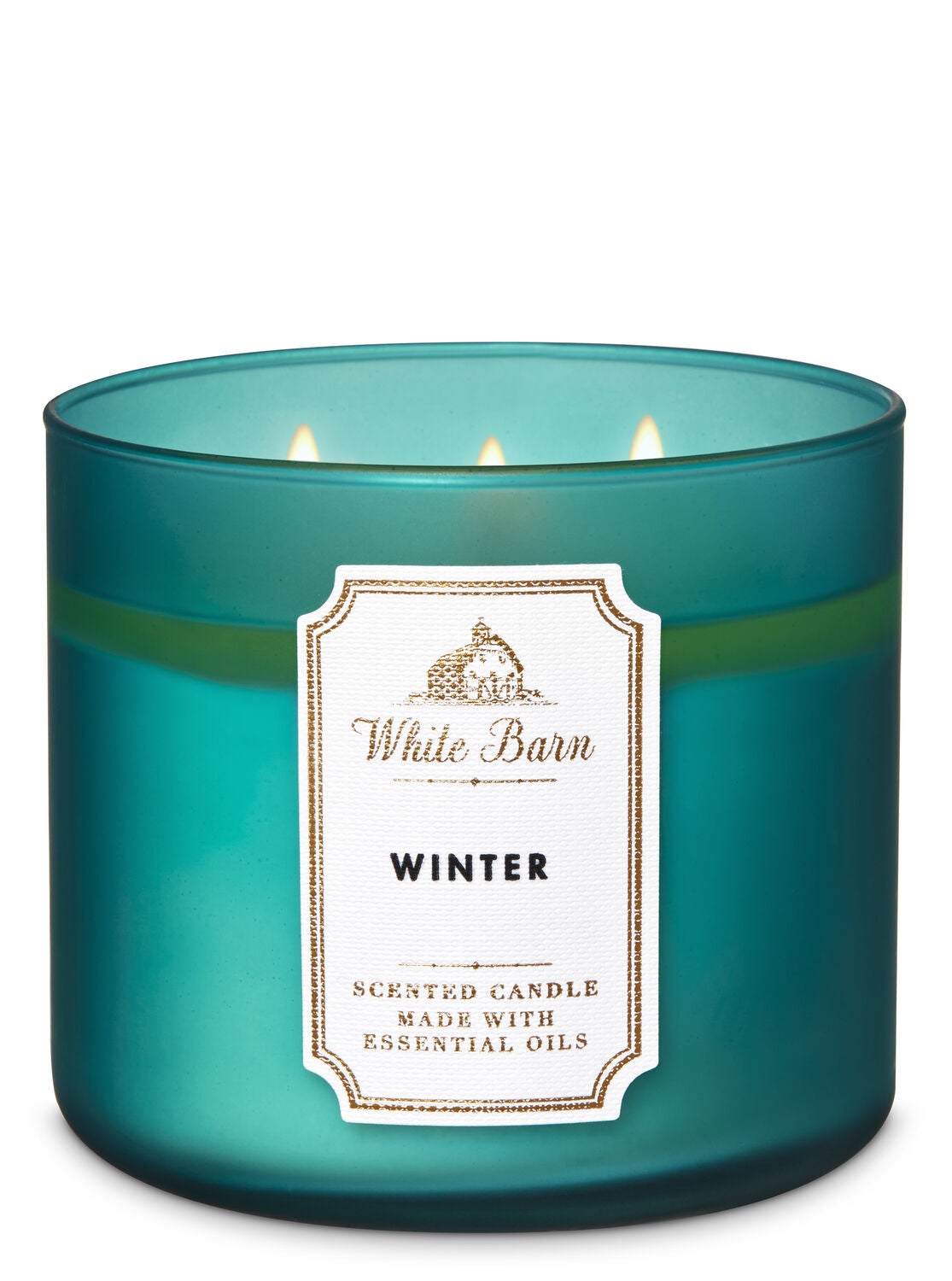 White Barn Winter 3-Wick Candle - Bath And Body Works