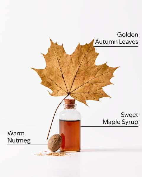 Sweet Maple & Leaves 3-Wick Candle