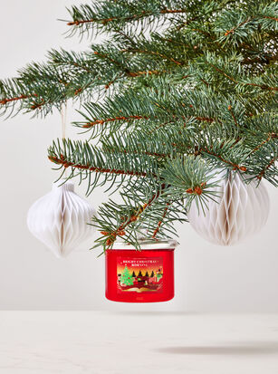 Bright Christmas Morning 3-Wick Ornament