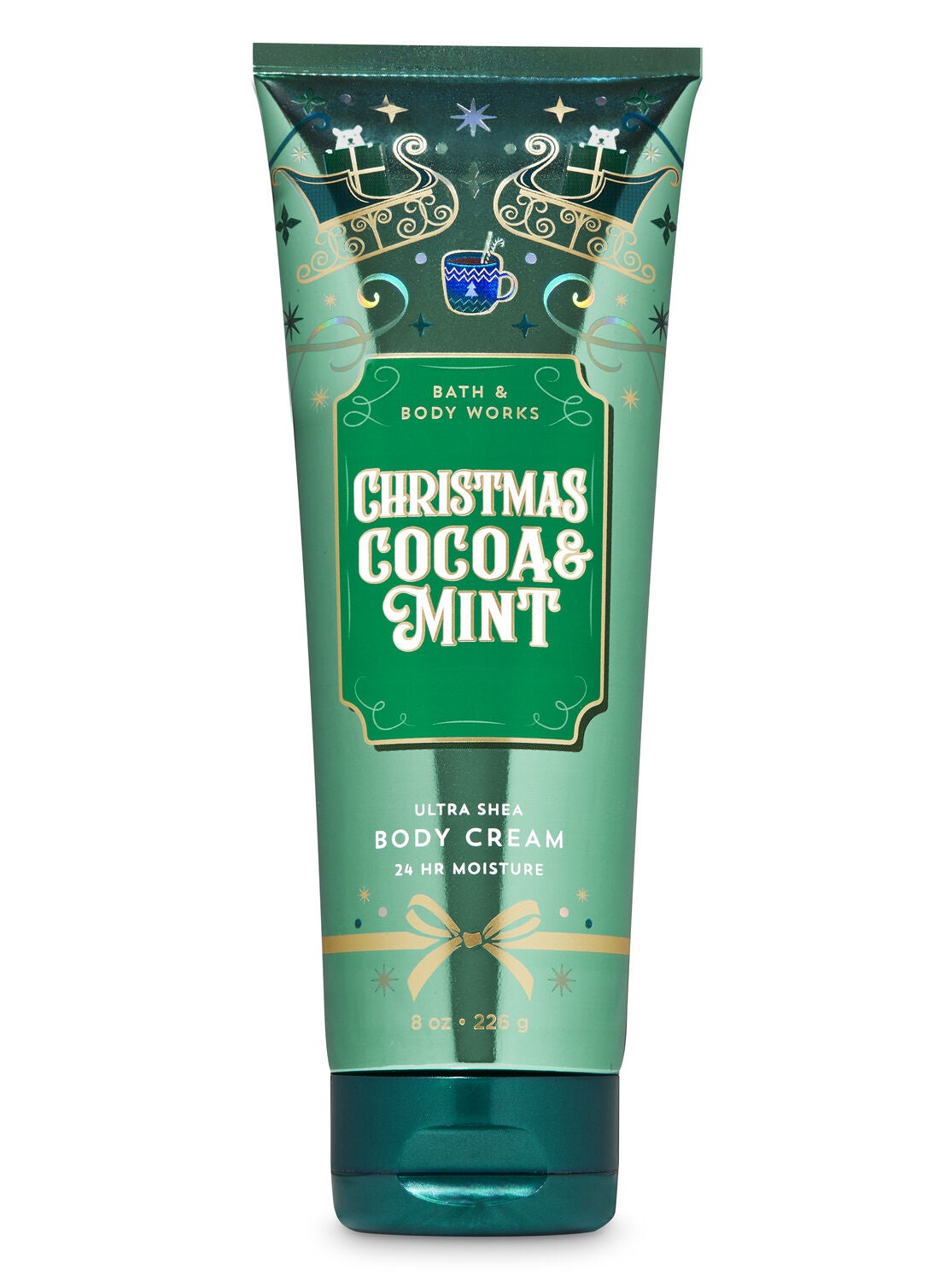  Christmas Cocoa &amp; Mint Ultra Shea Body Cream - Bath And Body Works