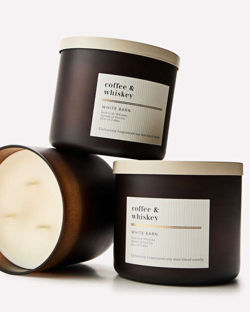 Coffee & Whiskey 3-Wick Candle